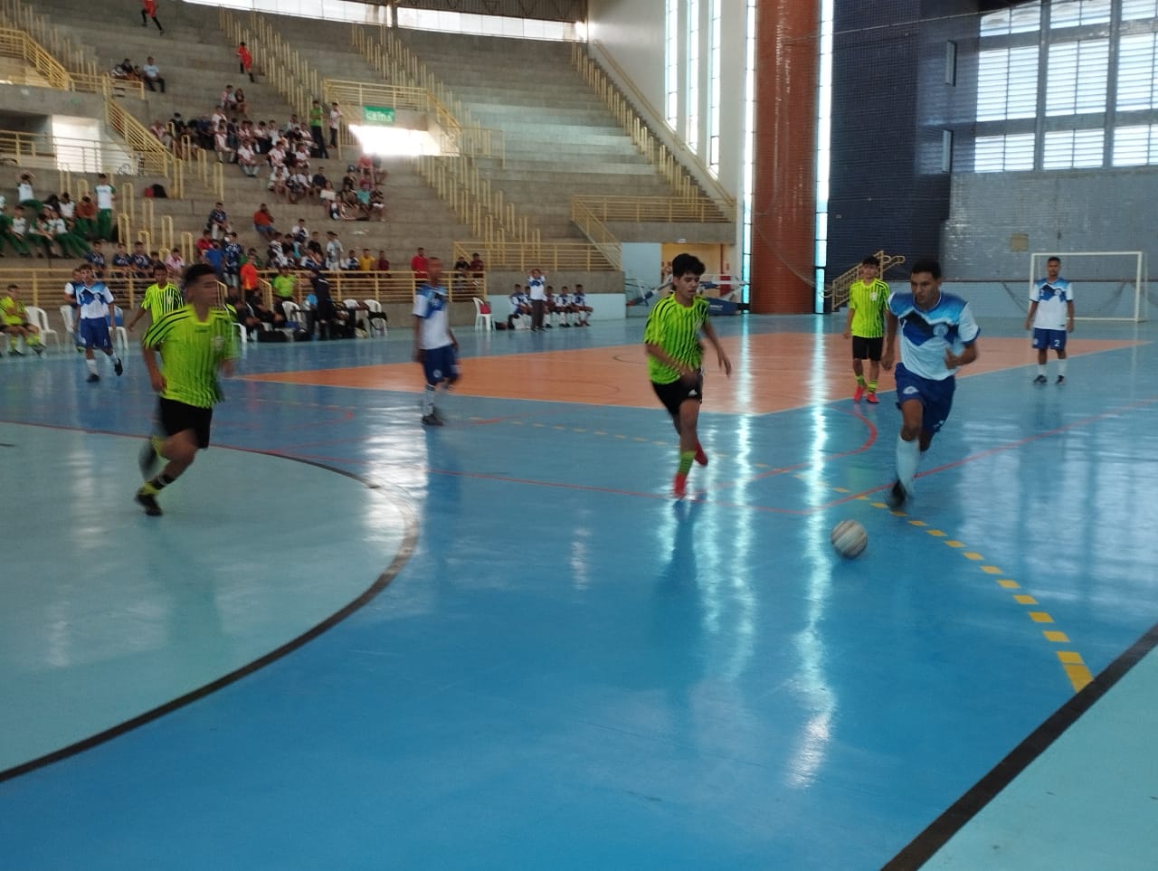 Ginásio Pedro Ciarlini sedia disputa de futsal dos Jogos da Juventude Escolar do RN
