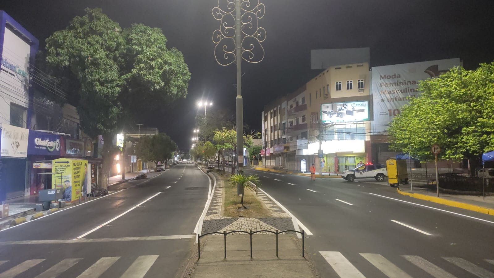 Prefeitura avança com trabalho de sinalização na avenida Augusto Severo
