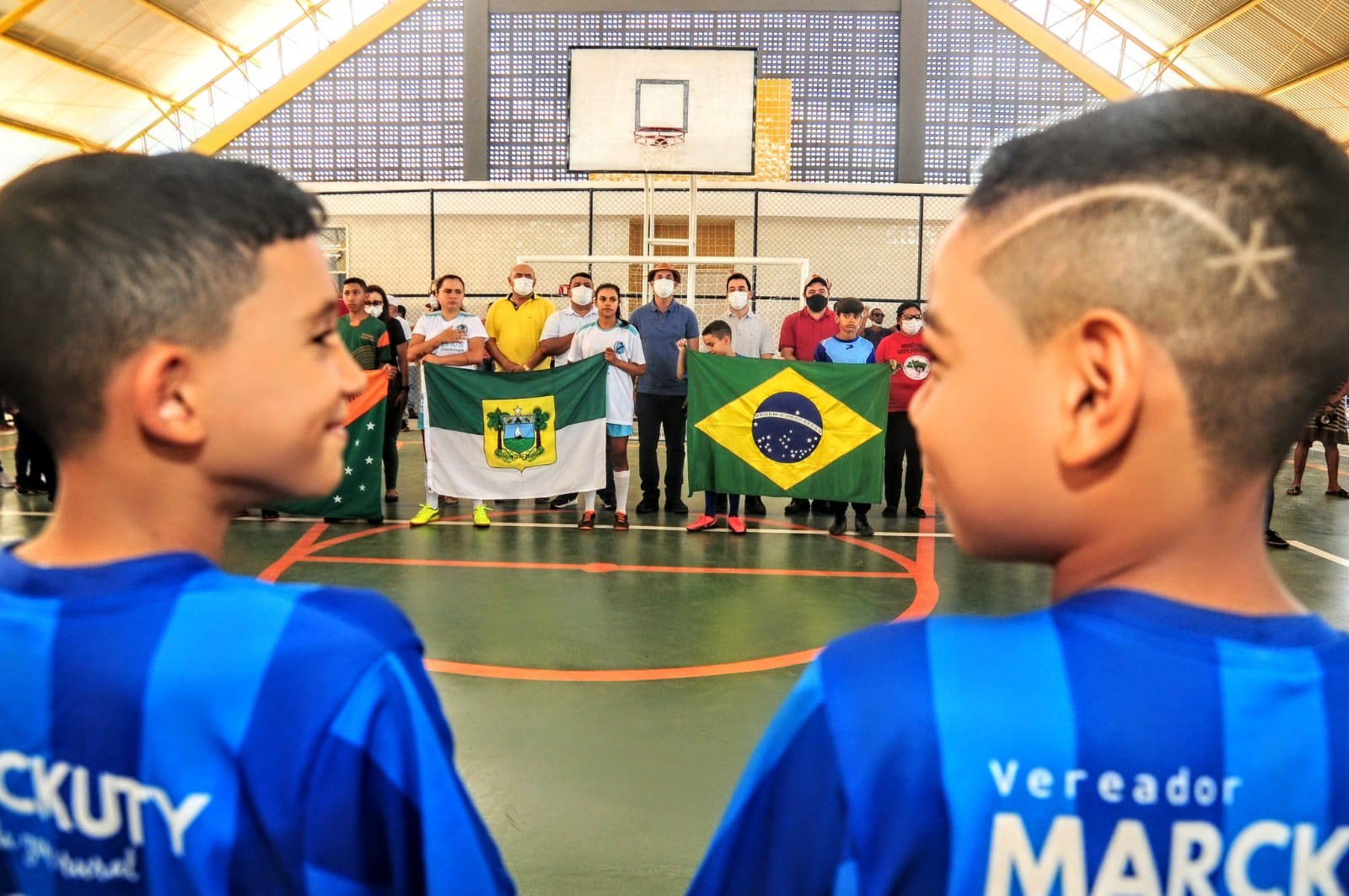 Espera de oito anos chega ao fim com inauguração da quadra de esportes da Maísa