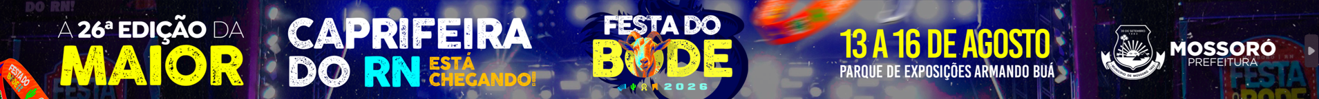 FESTA DO BODE - DE 13 A 16 DE AGOSTO