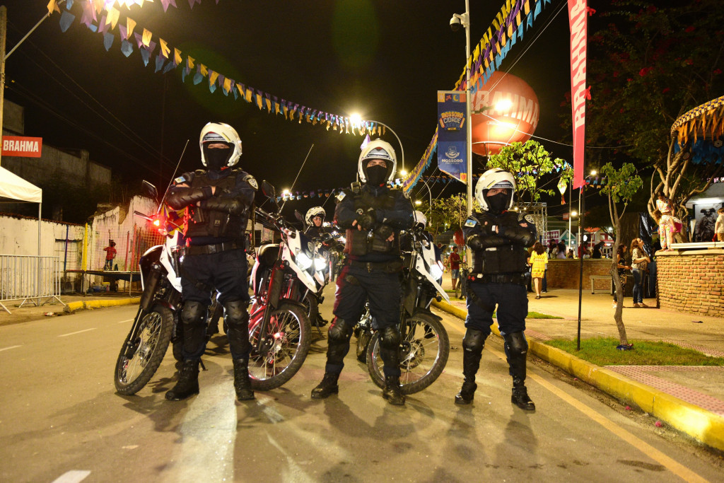 Equipe da Guarda Municipal  atuando no MCJ - Foto: Divulgação/PMM