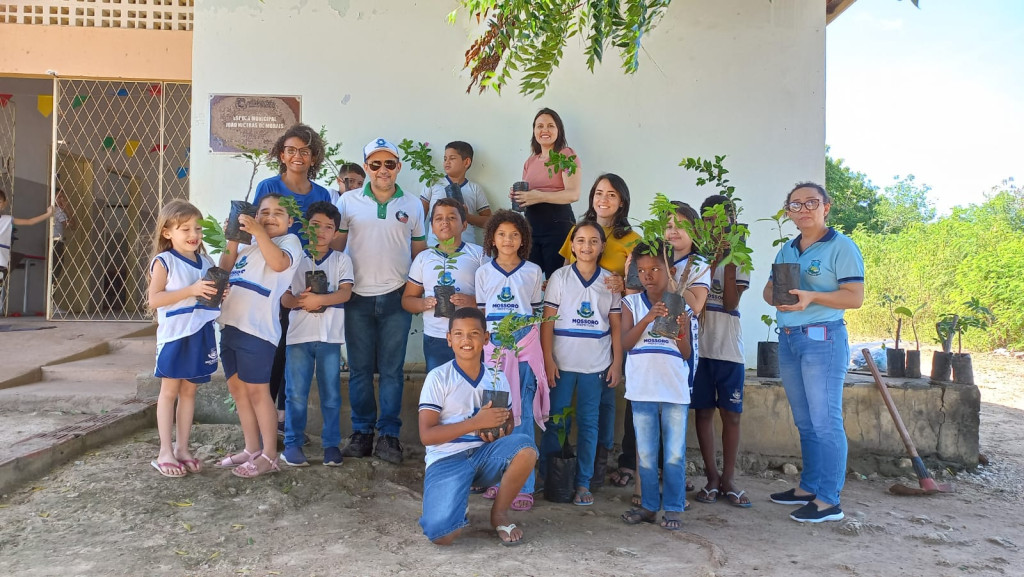 A atividade foi realizada na Escola Niceras de Morais, em Pedra Branca. Foto: Divulgação/PMM