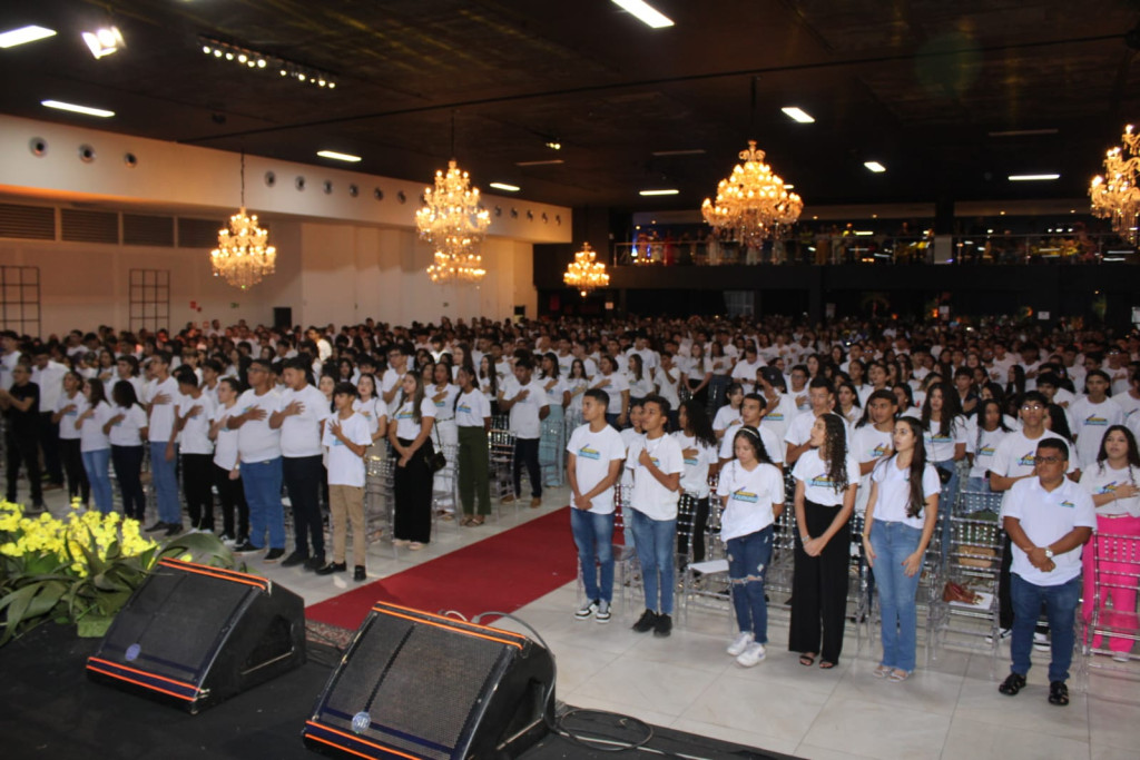 Formatura da segunda turma do programa &amp;amp;quot;Jovem do Futuro&amp;amp;quot; — Foto: Walmir Alves (Secom/PMM)