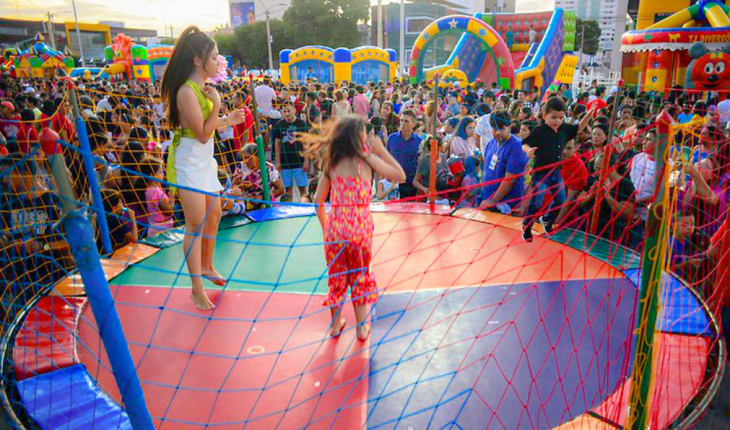 Público aprova edição da Festa das Crianças. Foto: Wilson Moreno (Secom/PMM)