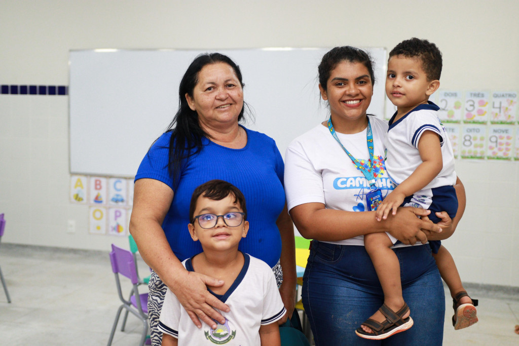 Para os moradores da região, a construção do equipamento de ensino é a concretização de um sonho — Foto: Lucas Bulcão