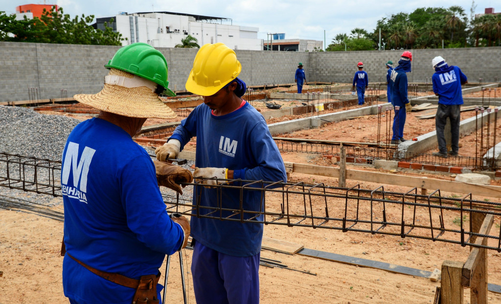 Com o "Mossoró Realiza", construção civil se destacou na geração de empregos — Foto: Arquivo | Wilson Moreno (Secom/PMM)