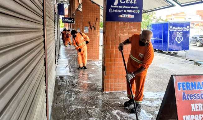 Mercado do Vuco-vuco recebe mutirão de limpeza